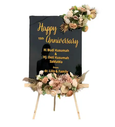 Papan Bunga Akrilik Semono