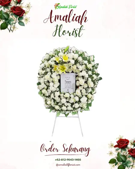 Krans Bunga Duka Semono